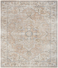 Nourison Astra Machine Washable Asw12 Beige Area Rug