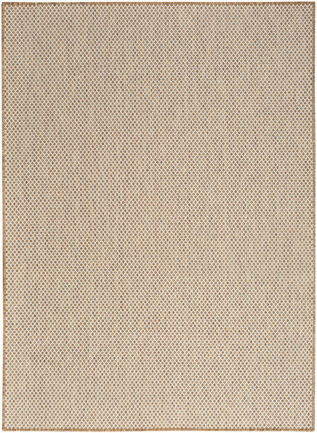 Nourison Courtyard COU01 Machine Made Jute, Ivory Rug