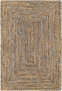 Surya Trenzado Tzd-2300 Camel, Nickel, Tan, Metallic - Silver, Brick, Onyx Area Rug