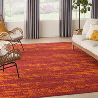 Nourison Nourison Essentials Nre03 Red Area Rug