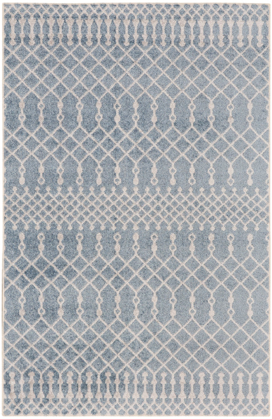 Nourison Astra Machine Washable Asw10 Blue Area Rug