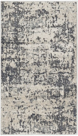 Nourison Quarry QUA17 Machine Made Ivory, Grey Rug