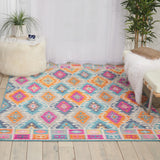 Nourison Passion PSN02 Machine Made Multicolor Rug