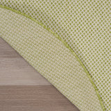 Nourison Courtyard Cou01 Ivory Green Rugs