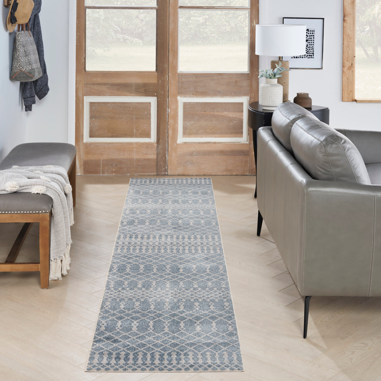 Nourison Astra Machine Washable Asw10 Blue Rug