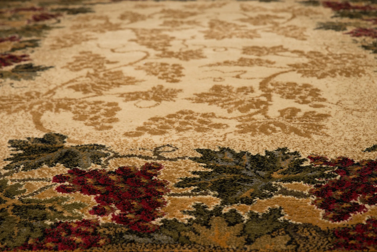 United Weavers Affinity Beaujolais Multi Rug - close-up detail