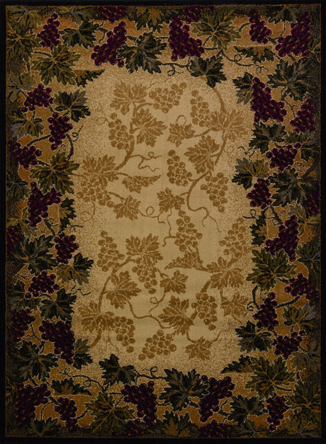 United Weavers Affinity Beaujolais Multi Rug - front view