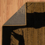 United Weavers Affinity Bird Shot Gold Rug - backing detail