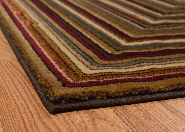 United Weavers Affinity Chapelle Multi Rug - angle view