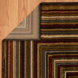United Weavers Affinity Chapelle Multi Rug - backing detail
