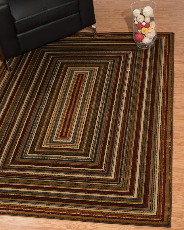 United Weavers Affinity Chapelle Multi Rug - room scene