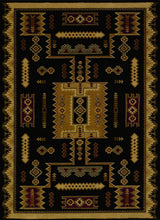 United Weavers Affinity Coltan Black Rug - runner front view