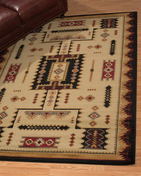 United Weavers Affinity Coltan Ivory Rug - runner room scene