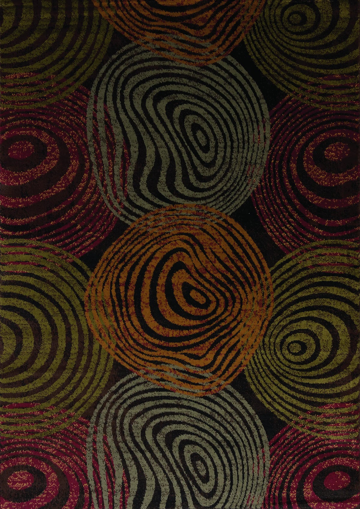United Weavers Affinity Decibel Multi Rug - front view