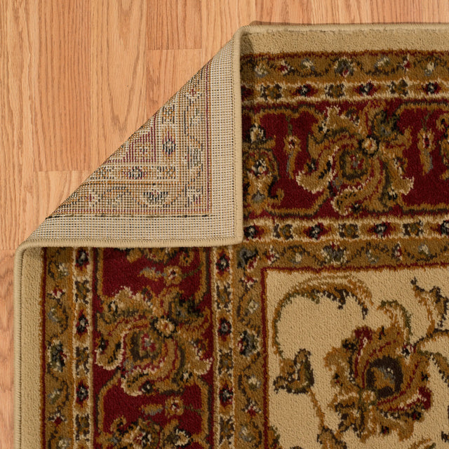 United Weavers Affinity Reza Ivory Rug - backing detail
