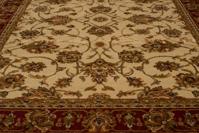 United Weavers Affinity Reza Ivory Rug - close-up detail