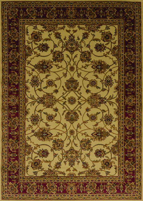 United Weavers Affinity Reza Ivory Rug - front view