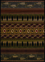 United Weavers Affinity River Ridge Lodge Rug - runner front view
