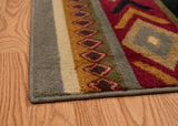 United Weavers Affinity Spring Mountain Multi Rug - angle view