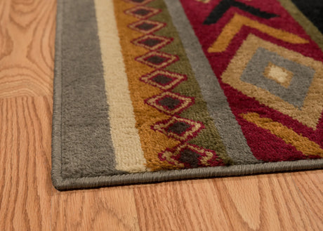 United Weavers Affinity Spring Mountain Multi Rug - angle view