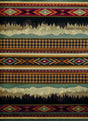 United Weavers Affinity Spring Mountain Multi Rug - front view