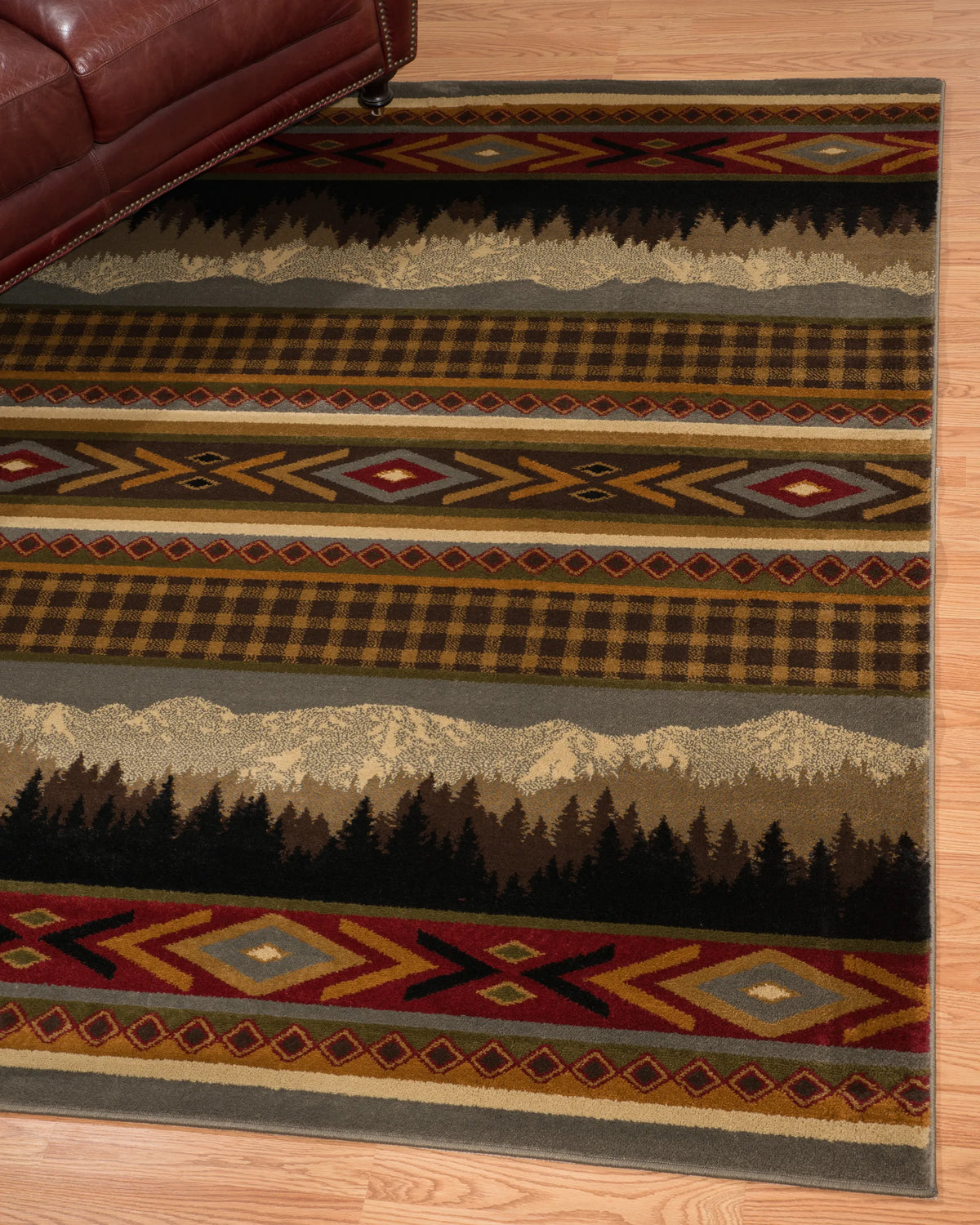 United Weavers Affinity Spring Mountain Multi Rug - room scene