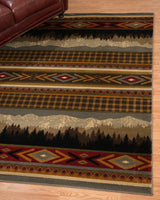 United Weavers Affinity Spring Mountain Multi Rug - room scene