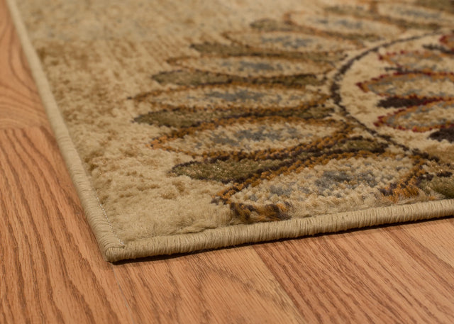 United Weavers Affinity Sundial Ivory Rug - angle view