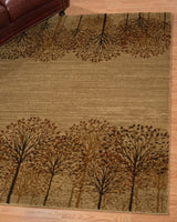 United Weavers Affinity Tree Blossom Natural Rug - room scene