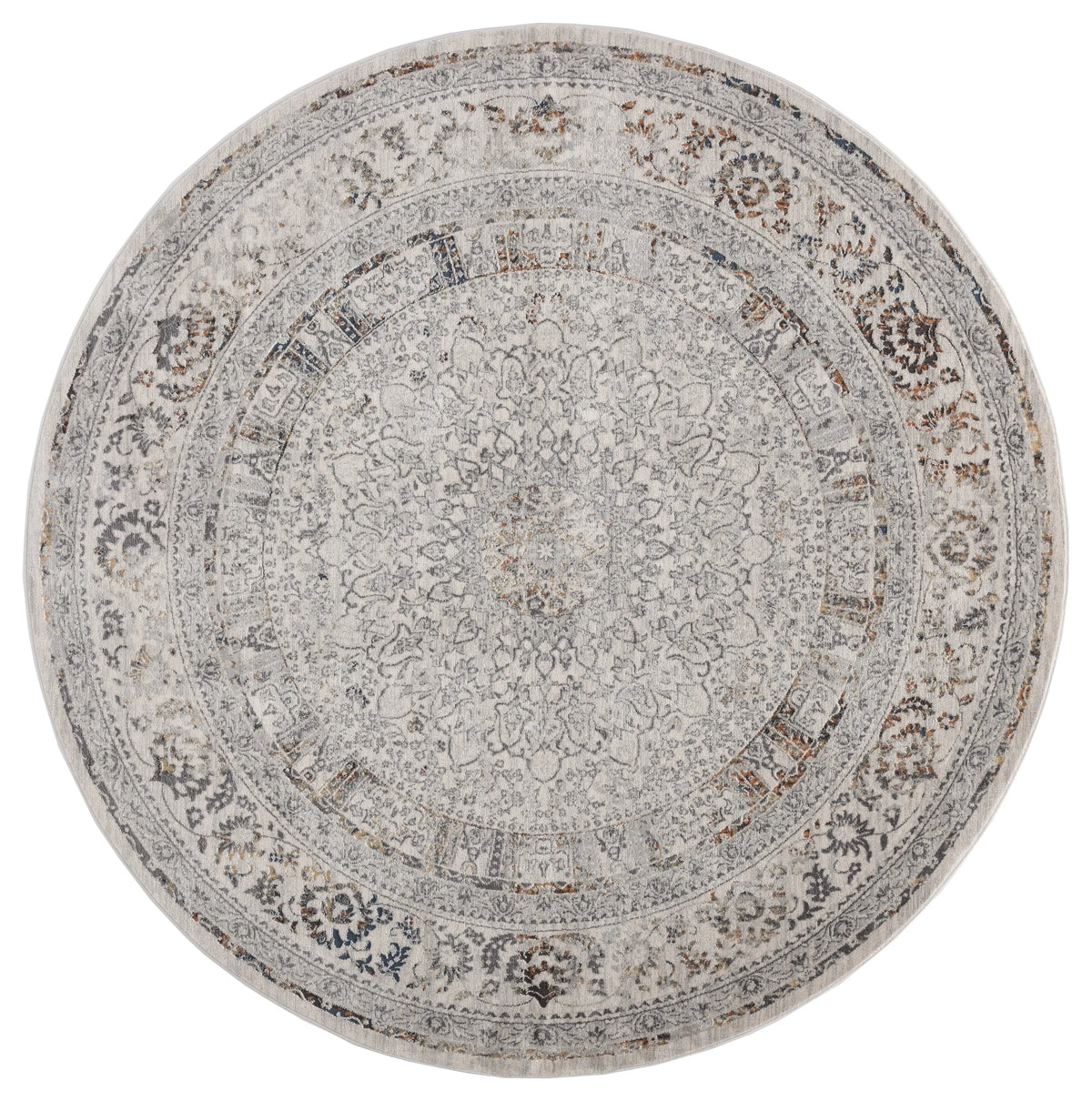 United Weavers Allure Dion Multi Rug - round front view