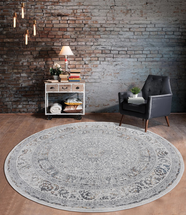 United Weavers Allure Dion Multi Rug - round room scene