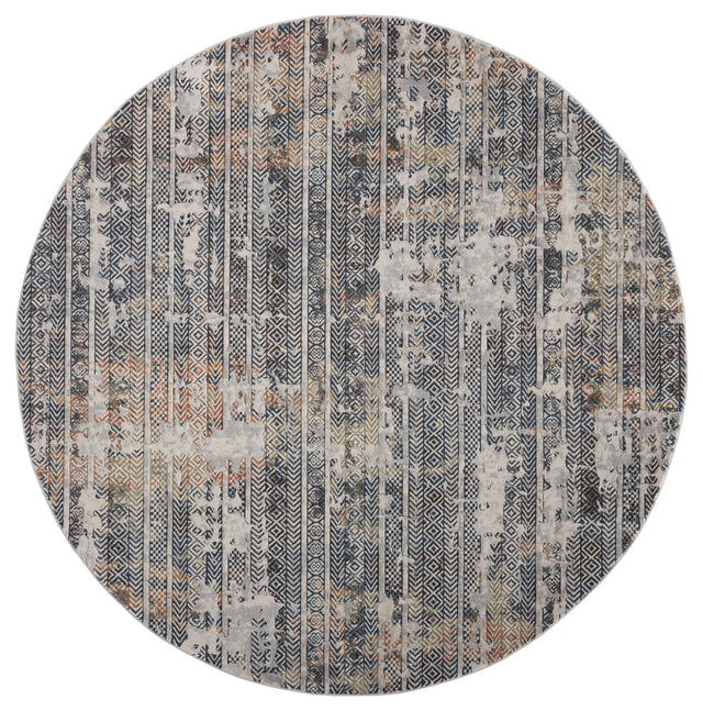 United Weavers Allure River Multi Rug - round front view