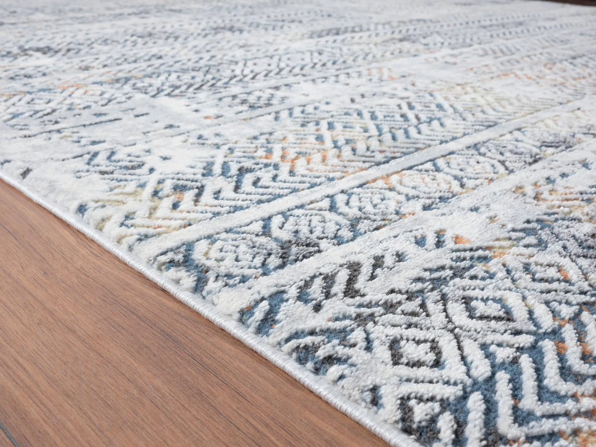 United Weavers Allure River Multi Rug - pile height detail