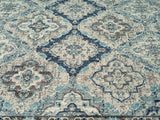 United Weavers Armada Amazing Grace Blue Rug - close-up detail