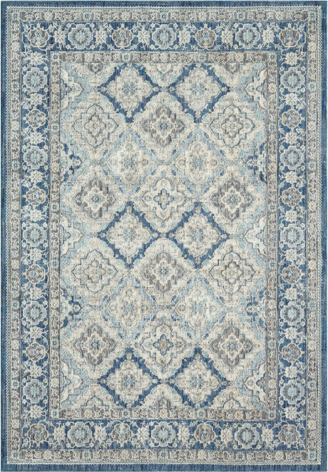 United Weavers Armada Amazing Grace Blue Rug - front view