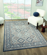 United Weavers Armada Amazing Grace Blue Rug - room scene