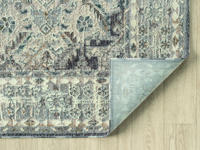 United Weavers Armada Austro Grey Rug - backing detail