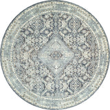 United Weavers Armada Austro Grey Rug - round front view