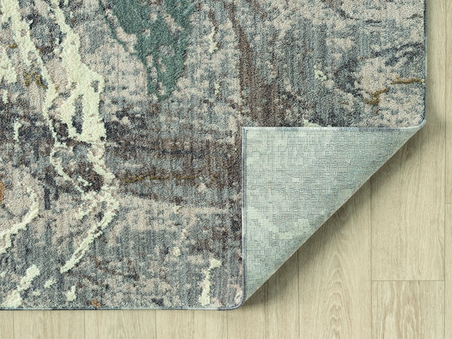 United Weavers Armada Blessed Grey Rug - backing detail