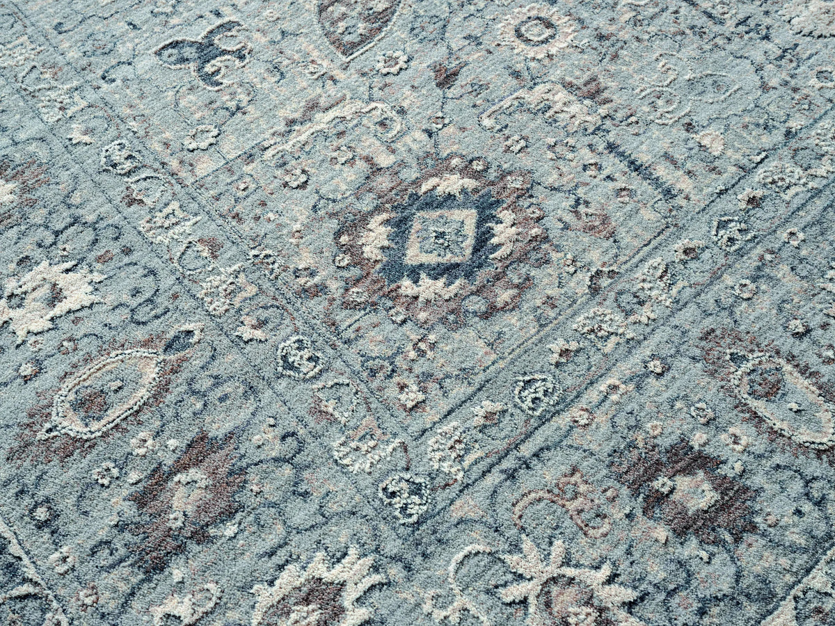 United Weavers Armada Clermont Blue Rug - close-up detail