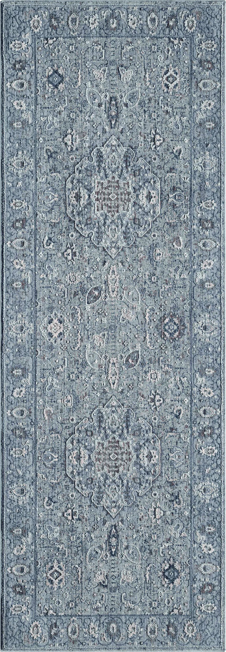 United Weavers Armada Clermont Blue Rug - runner front view