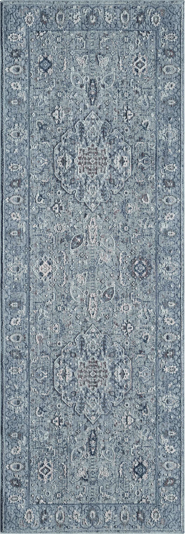 United Weavers Armada Clermont Blue Rug - runner front view