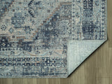 United Weavers Armada Crosswinds Blue Rug - backing detail