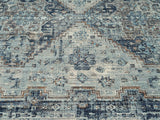 United Weavers Armada Crosswinds Blue Rug - close-up detail