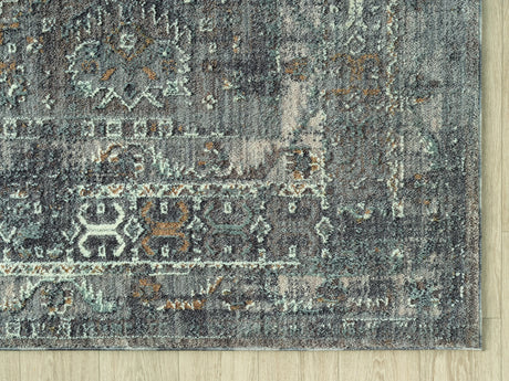 United Weavers Armada Crosswinds Grey Rug - angle view