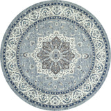 United Weavers Armada Enterprise Blue Rug - round front view