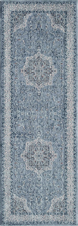 United Weavers Armada Enterprise Blue Rug - runner front view