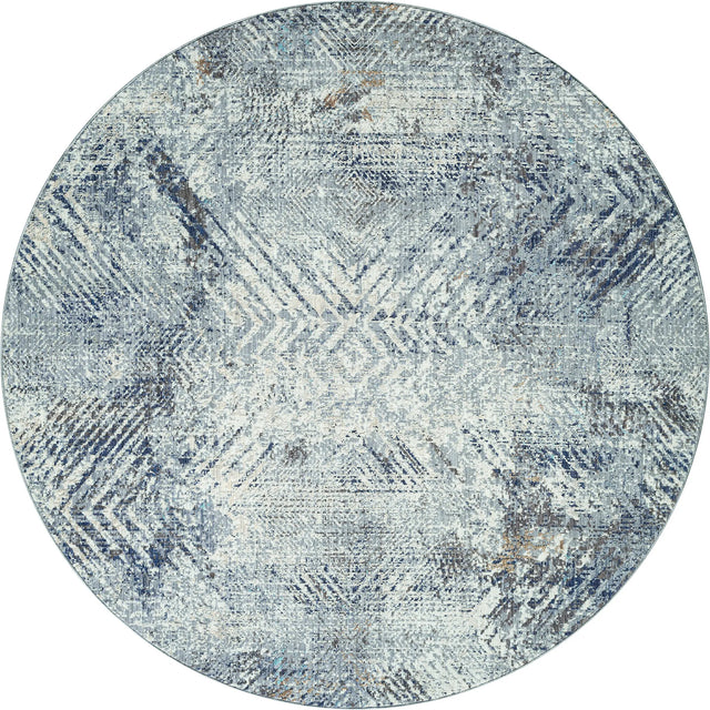 United Weavers Armada Fulton Blue Rug - round front view