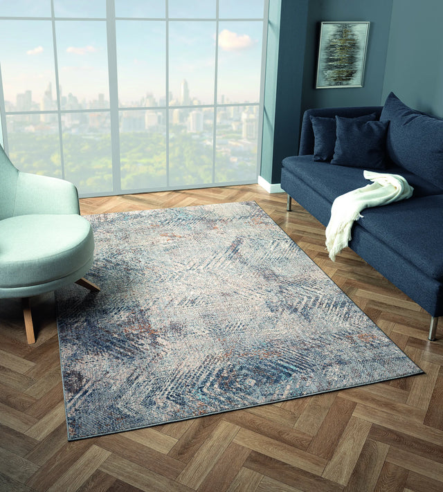 United Weavers Armada Fulton Blue Rug - room scene