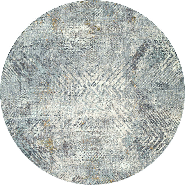 United Weavers Armada Fulton Grey Rug - round front view